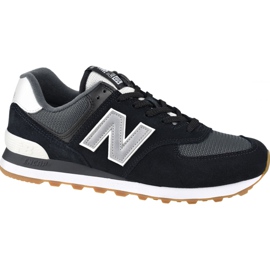 Boty New Balance M ML574SPT bílý černý vícebarevný