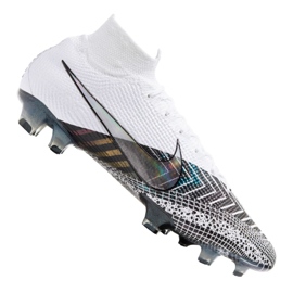 Kopačky Nike Superfly 7 Elite Mds Fg M BQ5469-110 námořnická modrá, bílá, šedá / stříbrná bílá