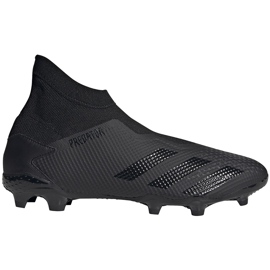 Kopačky Adidas Predator 20.3 Ll Fg černé EF1645 černá černá