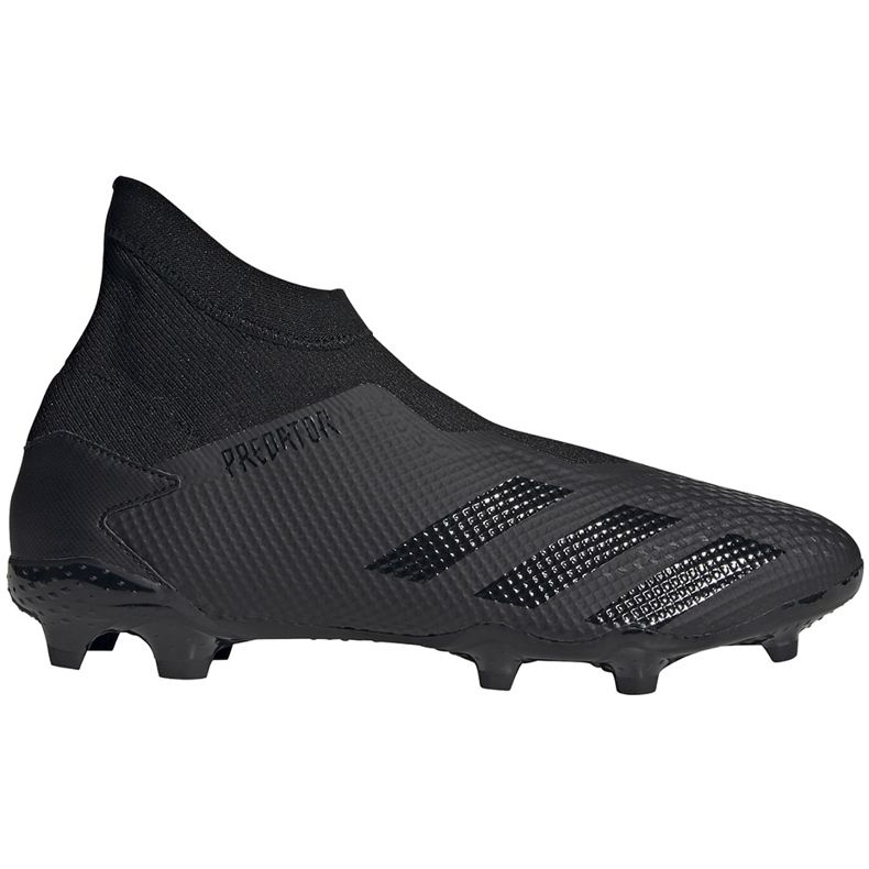 Kopačky Adidas Predator 20.3 Ll Fg černé EF1645 černá černá