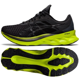 Běžecké boty Asics Novablast M 1011A681-003 černá šedá zelená