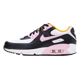 Boty Nike Air Max 90 Ltr Jr CD6864-007 bílý černý růžový