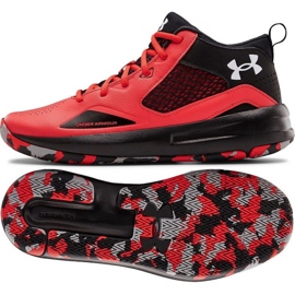 Under Armour Lockdown 5 M 3023949-601 vícebarevný červená