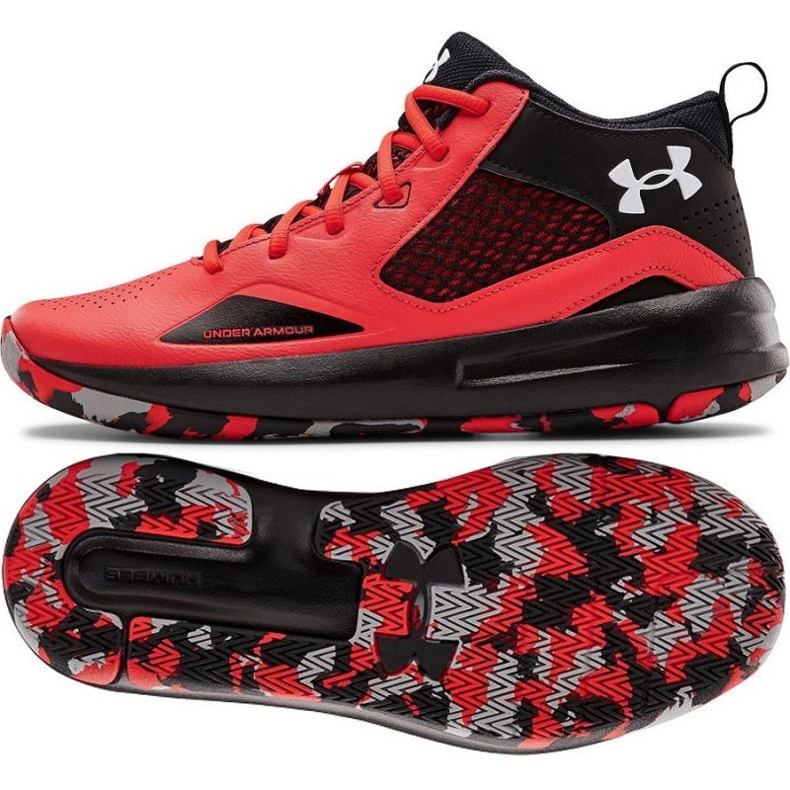 Under Armour Lockdown 5 M 3023949-601 vícebarevný pomeranče a červené