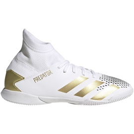 Kopačky Adidas Predator 20.3 In Junior FW9218 černý bílý