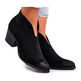 Vinceza Dámské boty se střihem černé Nejlepší volba černá