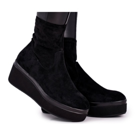 Dámské boty Sergio Leone BT730 černé černá
