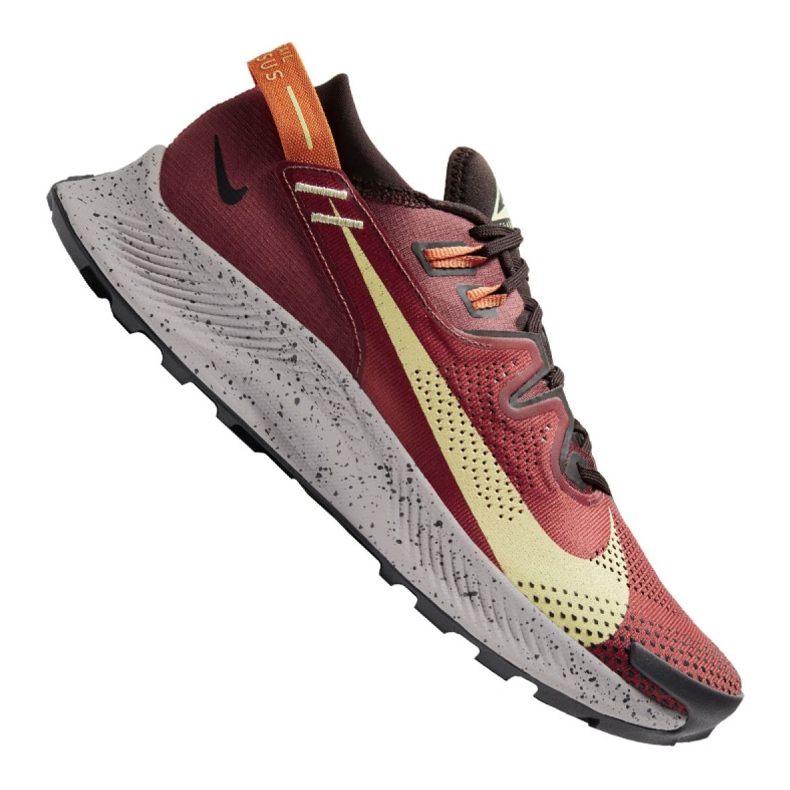 Běžecké boty Nike Pegasus Trail 2M CK4305-600 červené oranžový šedá žlutá
