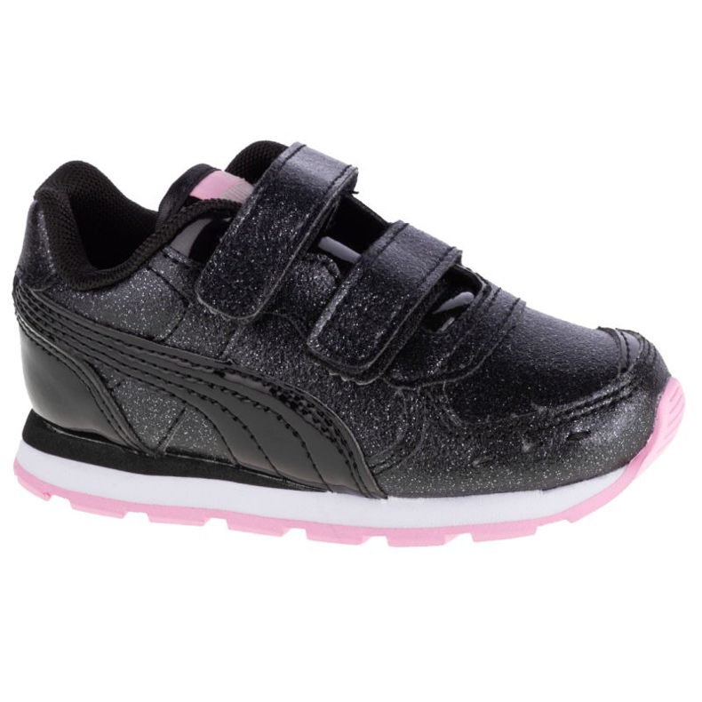 Puma Vista Glitz V Infants Jr 369721-10 černá růžový