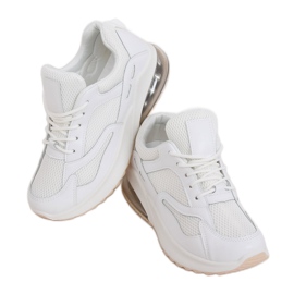Bílé sportovní boty pro ženy 8271-SP White bílý Bílé sportovní boty pro ženy 8271-SP White bílý
