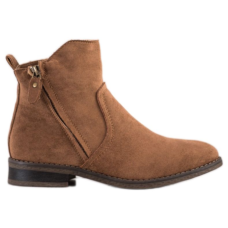 Evento Pohodlné neformální boty hnědý