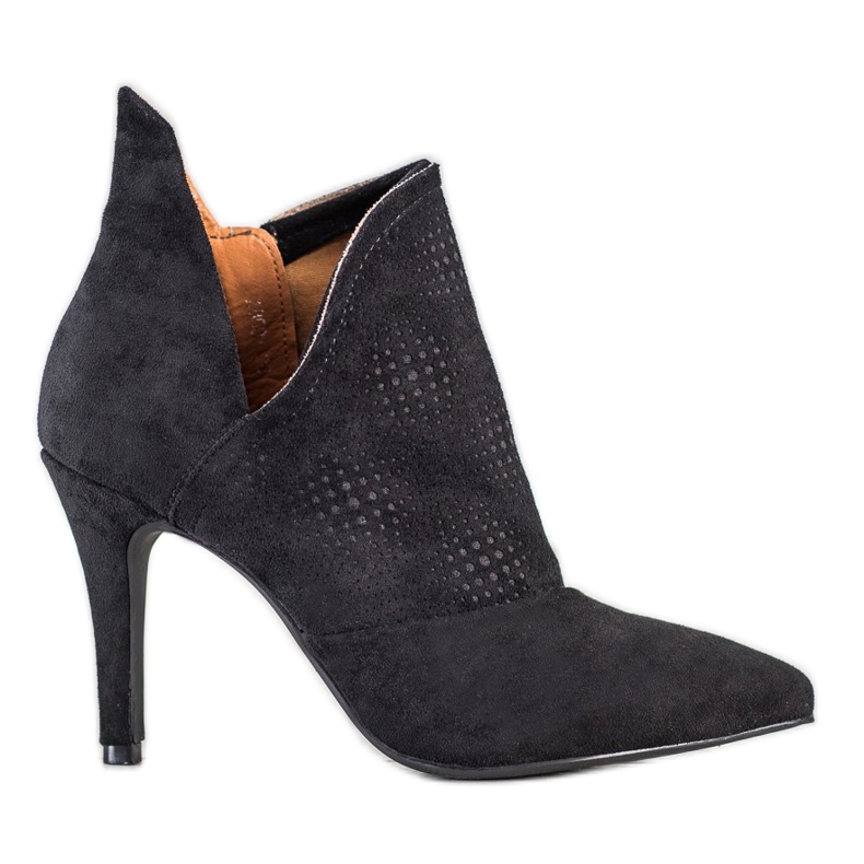 Bella Paris Stylové Boty Na Vysokém Podpatku černá Bella Paris Stylové Boty Na Vysokém Podpatku černá