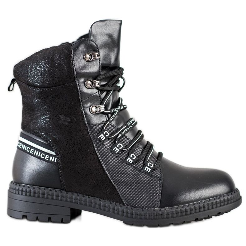 Gogo Vázaná práce pěkná černá