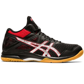Pánské volejbalové boty Asics Gel-Task Mt 2 černo-červené 1071A036 004 černá černá