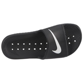 Pantofle Nike Kawa Shower Jr BQ6831 001 černý