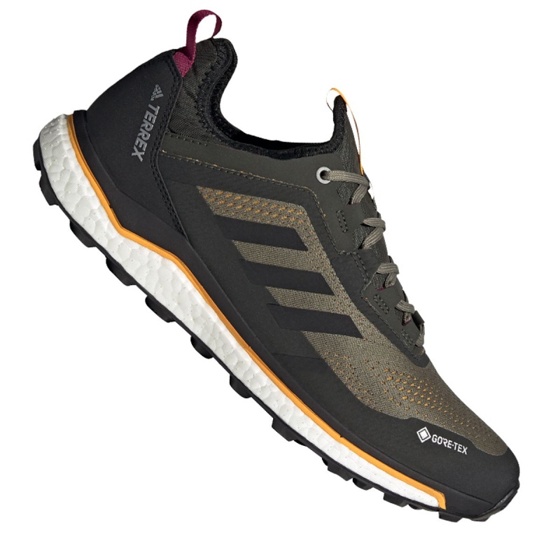 Boty Adidas Terrex Agravic Flow Gtx M FU7450 vícebarevný vícebarevný zelená Boty Adidas Terrex Agravic Flow Gtx M FU7450 vícebarevný vícebarevný zelená