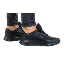 Boty Nike Vesity Leather Gs Jr CN9146-001 černý červený