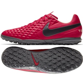 Kopačky Nike Tiempo Legend 8 Club Tf AT6109 608 červené červené Kopačky Nike Tiempo Legend 8 Club Tf AT6109 608 červené červené