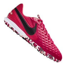 Kopačky Nike React Legend 8 Pro Tf M AT6136-608 červené pomeranče a červené