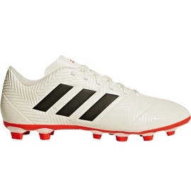 Kopačky Adidas Nemeziz 18.4 FxG D97992 vícebarevný bílý