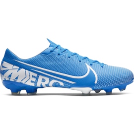 Fotbalová obuv Nike Mercurial Vapor 13 Academy FG / MG AT5269 414 modrý modrý