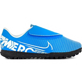 Kopačky Nike Mercurial Vapor 13 Club Tf PS (V) Junior AT8178 414 modrý Kopačky Nike Mercurial Vapor 13 Club Tf PS (V) Junior AT8178 414 modrý
