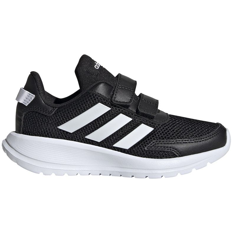 Dětské boty Adidas Tensaur Run C černé a bílé EG4146 bílý černá