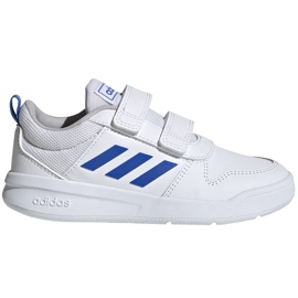 Dětské boty Adidas Tensaur C bílé a modré EF1096 bílý modrý
