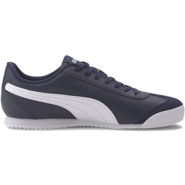 Pánské boty Puma Turino navy blue-white 371113 04 námořnická modř
