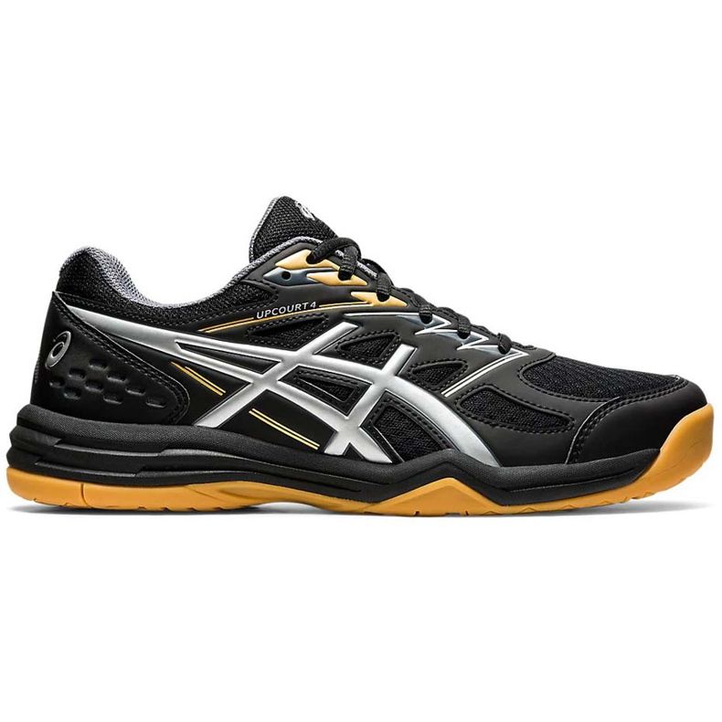 Pánské volejbalové boty Asics Upcourt 4 černé 1071A053 001 černá černá