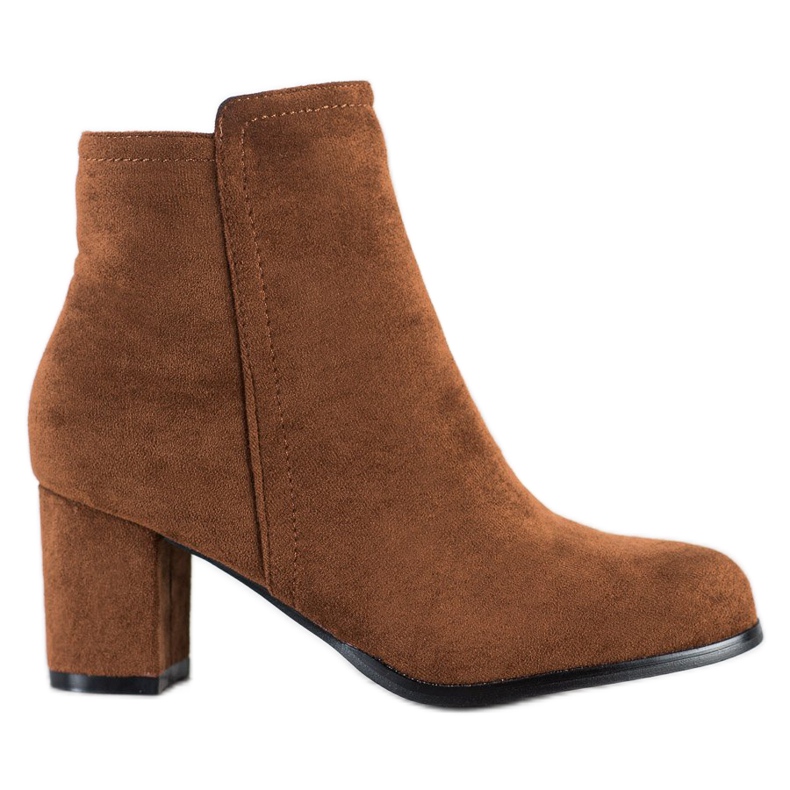 Wilady Módní velbloudí boty hnědý vícebarevný