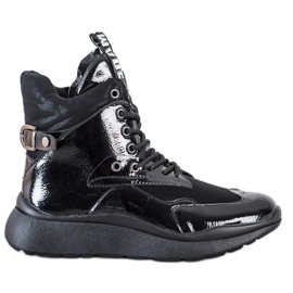 SHELOVET Sportovní boty s izolací černá