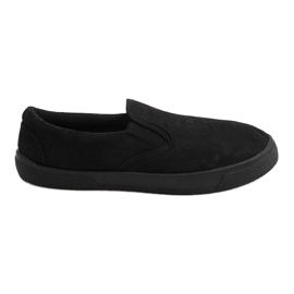 Nazouvací tenisky Slip On SNK18 černé černá