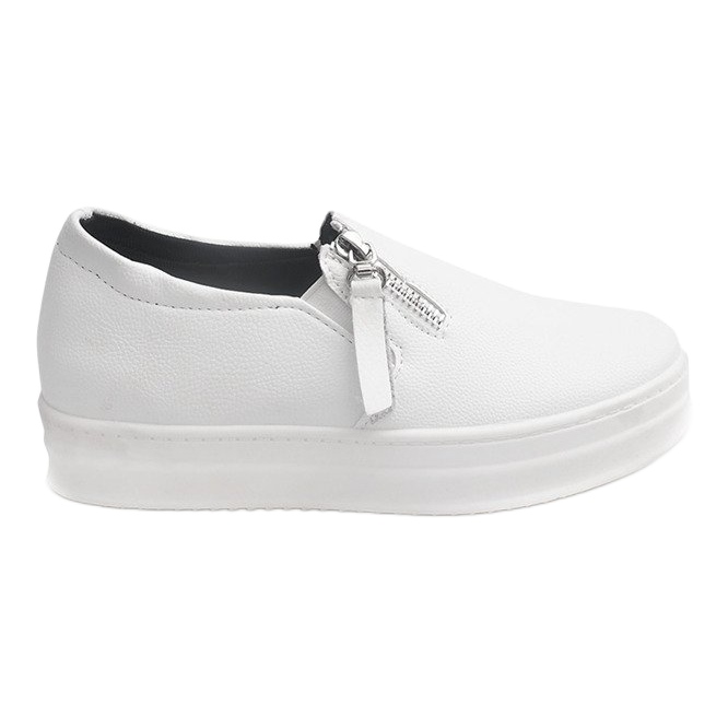 Tenisky Creepersy Wedge 888 White bílý