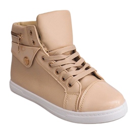 Vysoké tenisky R-216 Beige béžový Vysoké tenisky R-216 Beige béžový