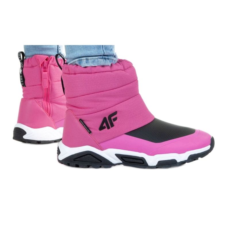 Boty 4F Jr HJZ20-JOBDW002 Růžová bílý růžový