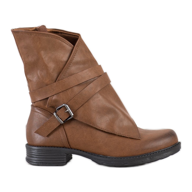 Seastar Hnědí pracovníci s eko kůží hnědý