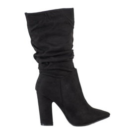 Sweet Shoes Krátké černé boty černá Sweet Shoes Krátké černé boty černá