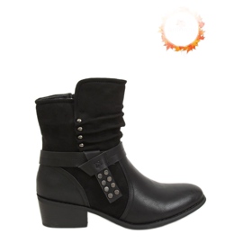 Černé dámské boty Z1122 Black černá