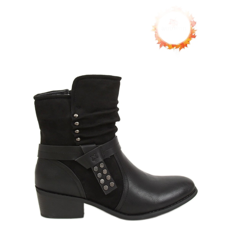Černé dámské boty Z1122 Black černá