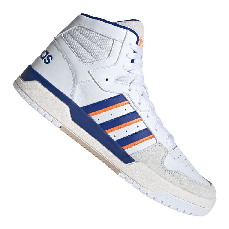 Boty Adidas Entrap Mid M FW3454 bílý modrý oranžový