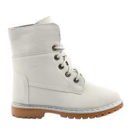 Šedé zateplené boty značky Tent šedá