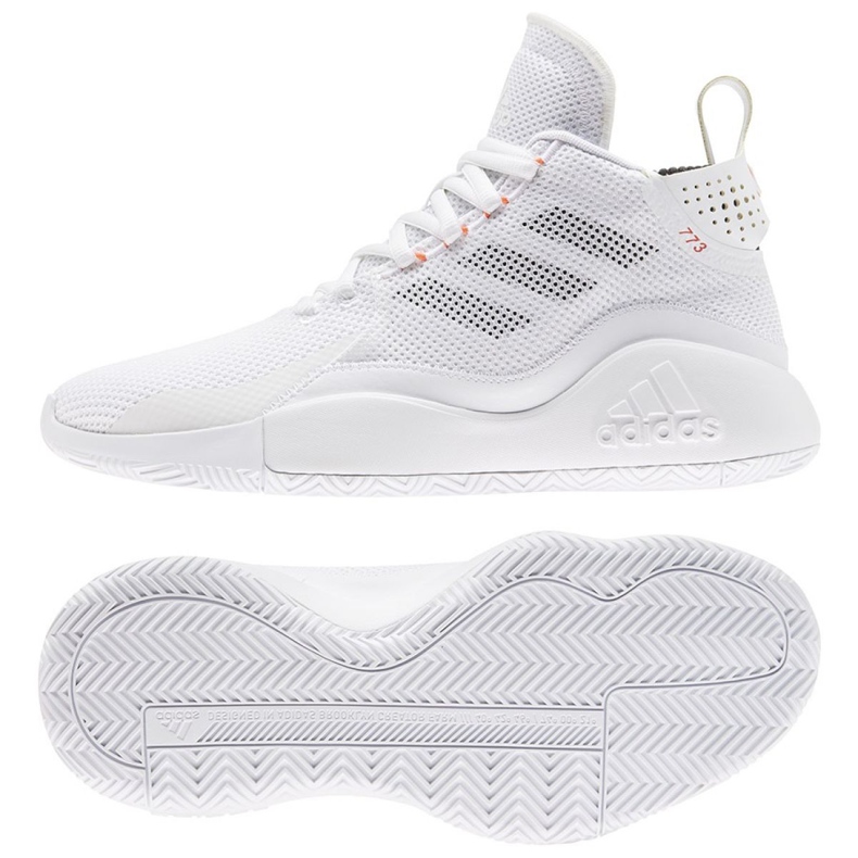 Basketbalové boty Adidas D Rose 773 2020 M FW8657 bílý bílý