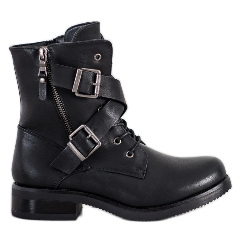 Kayla Klasičtí dělníci se sponami černá