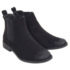 Černé dámské boty Chelsea 8310 Black černý