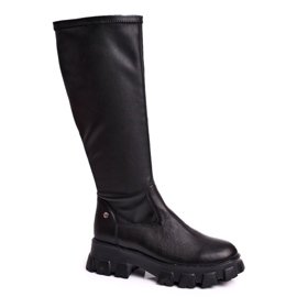 Dámské teplé boty Maciejka Black 04842-01 černý