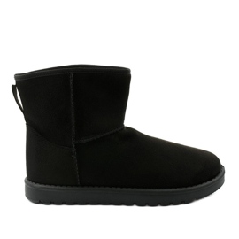 Černé zateplené boty typu emu Loraven černý