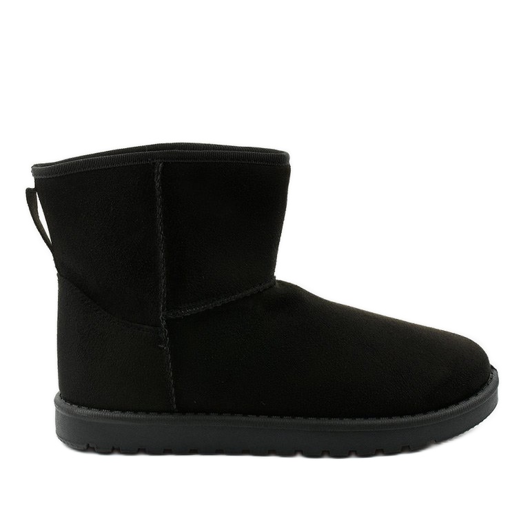 Černé zateplené boty typu emu Loraven černá