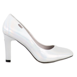 Goodin Lodičky na vysokém podpatku bílý Goodin Lodičky na vysokém podpatku bílý