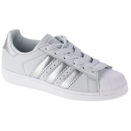 Boty Adidas W Superstar W CG6452 bílý stříbro